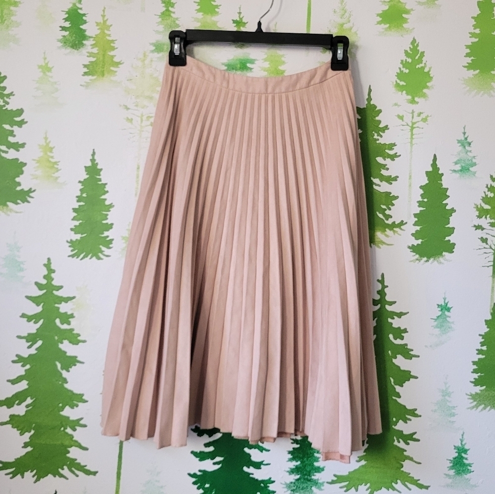 Bar III Pleated Skirt.
